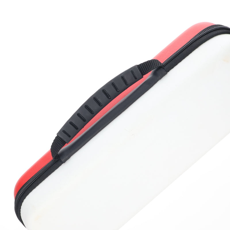 【中古即納】[ACC][Switch] CYBER・大容量キャリングケース Plus(SWITCH用)(スイッチ用) レッド×ホワイト サイバーガジェット(CY-NSCRCP-RW)(20181116)