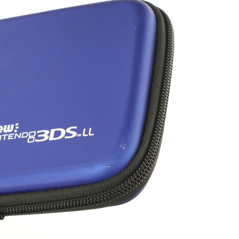 【中古即納】[ACC][3DS] スリムハードポーチ for Newニンテンドー3DS LL　ブルー　ホリ(3DS-423)(20141011)