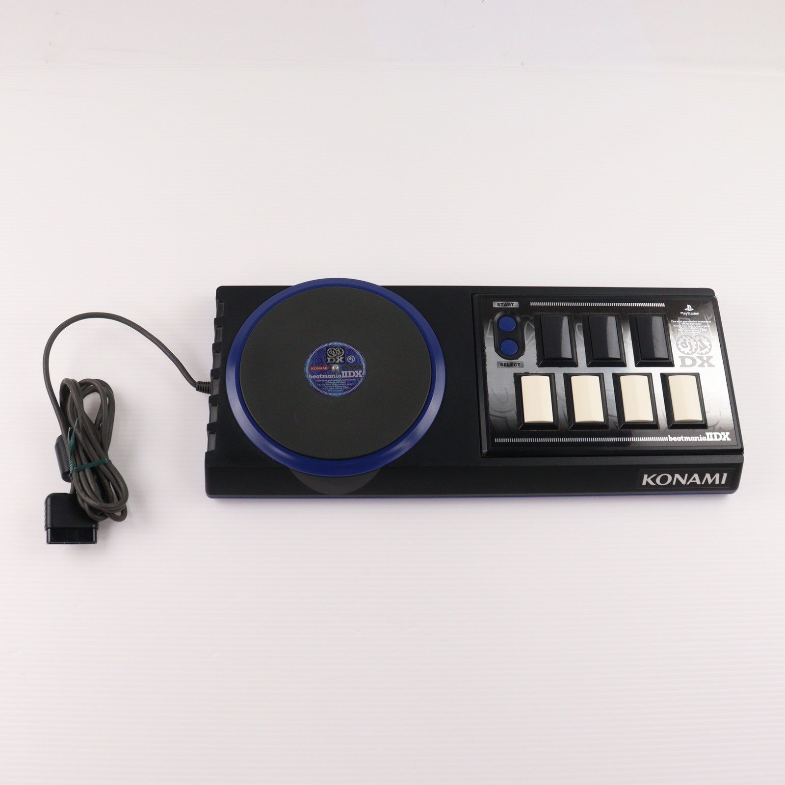 【中古即納】[ACC][PS2] beatmania IIDX(ビートマニア2DX) 専用コントローラ コナミ(RU029-J2)(20040805)