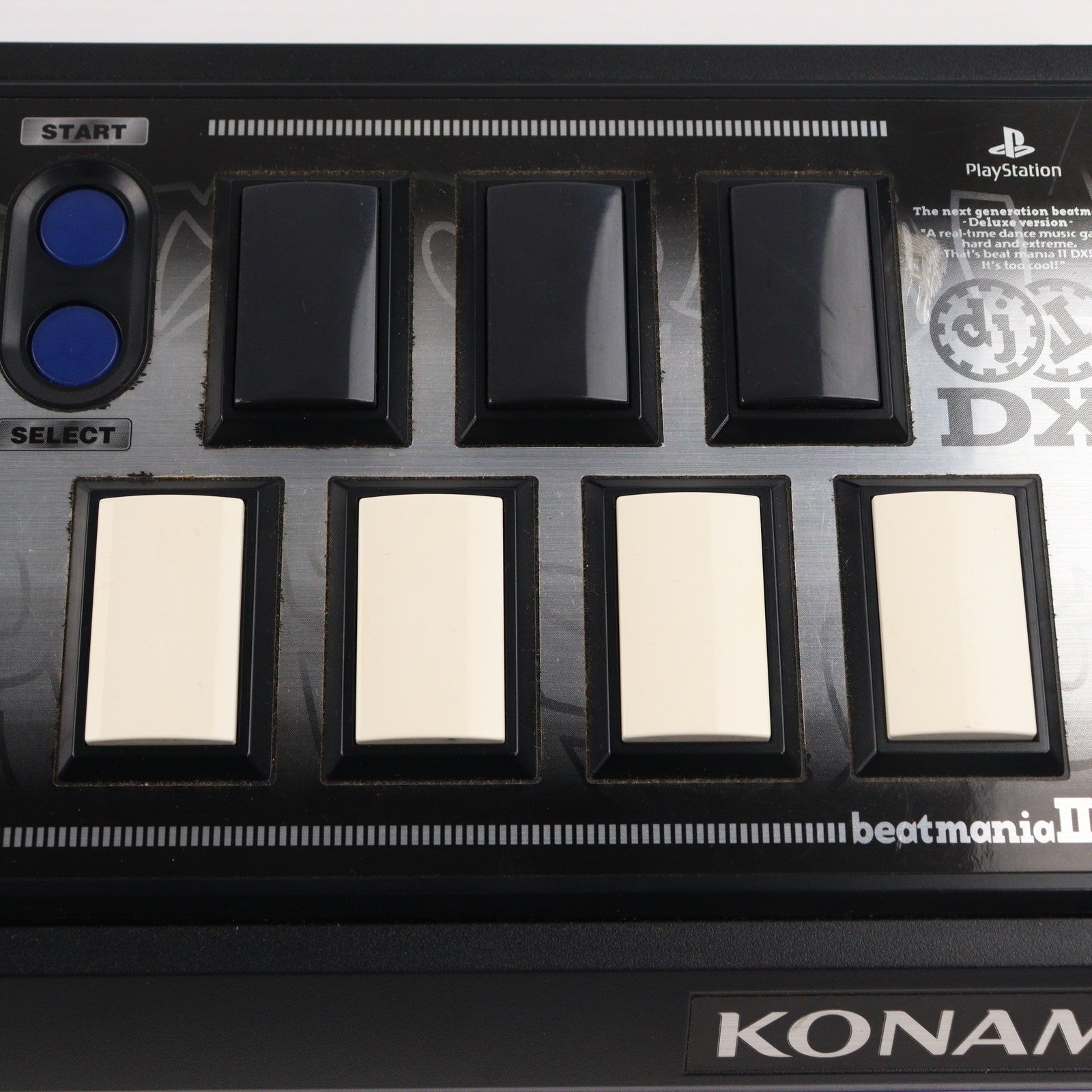【中古即納】[ACC][PS2] beatmania IIDX(ビートマニア2DX) 専用コントローラ コナミ(RU029-J2)(20040805)