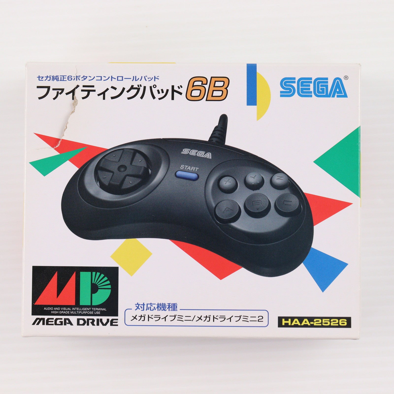 【中古即納】[ACC][MD] メガドライブミニ/メガドライブミニ2用(Mega Drive Mini/Mega Drive Mini 2用) ファイティングパッド6B セガ(HAA-2526)(20221027)