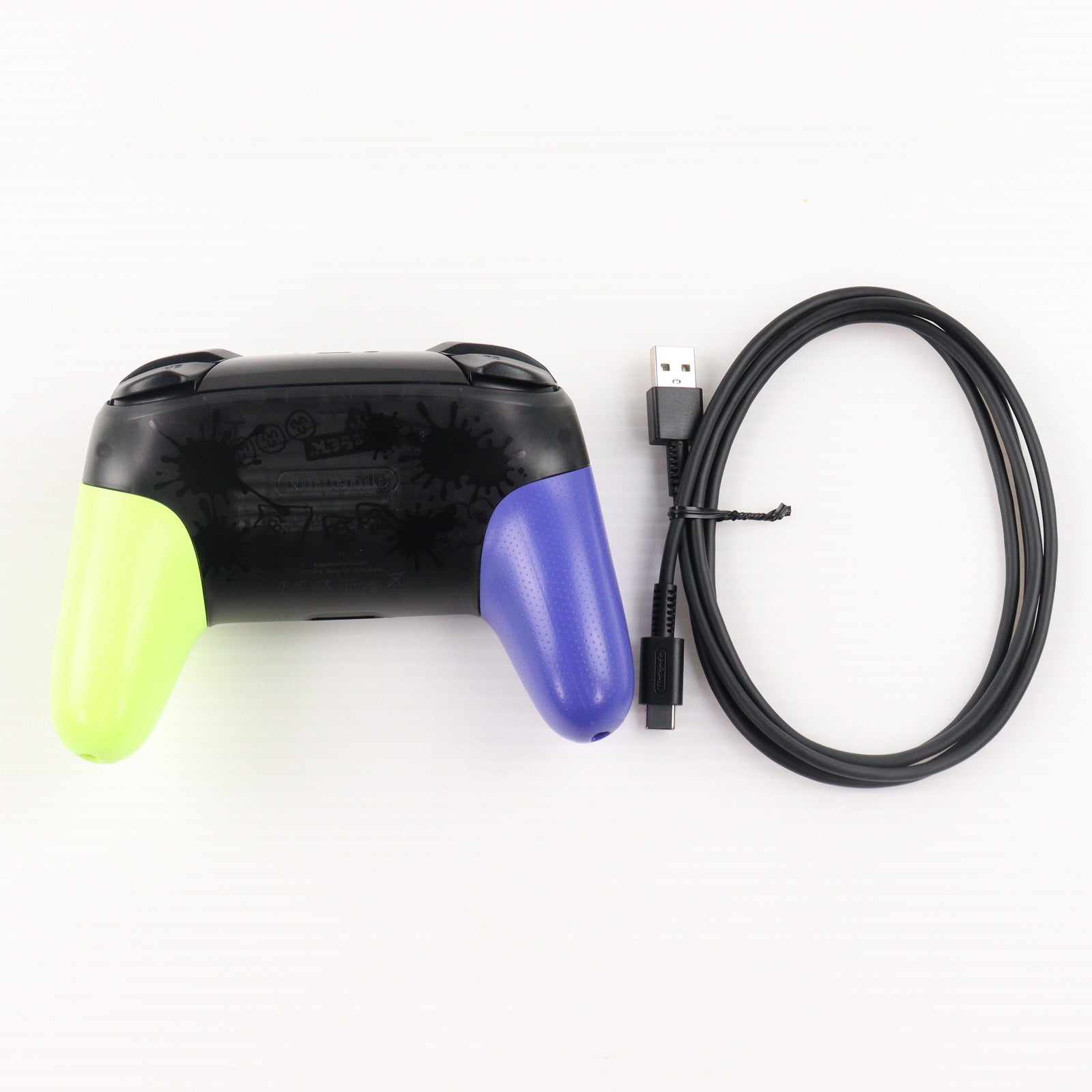 【中古即納】[ACC][Switch] Nintendo Switch Proコントローラー(ニンテンドースイッチ プロコントローラー) スプラトゥーン3エディション 任天堂(HAC-A-FSSKT)(20220826)