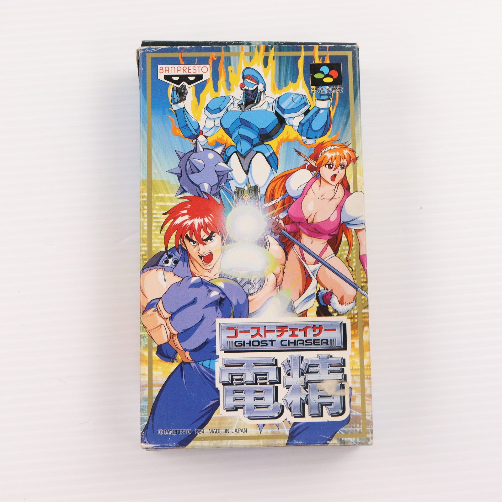 【中古即納】[SFC] ゴーストチェイサー電精(GHOST CHASER DENSEI) バンプレスト(19940923)