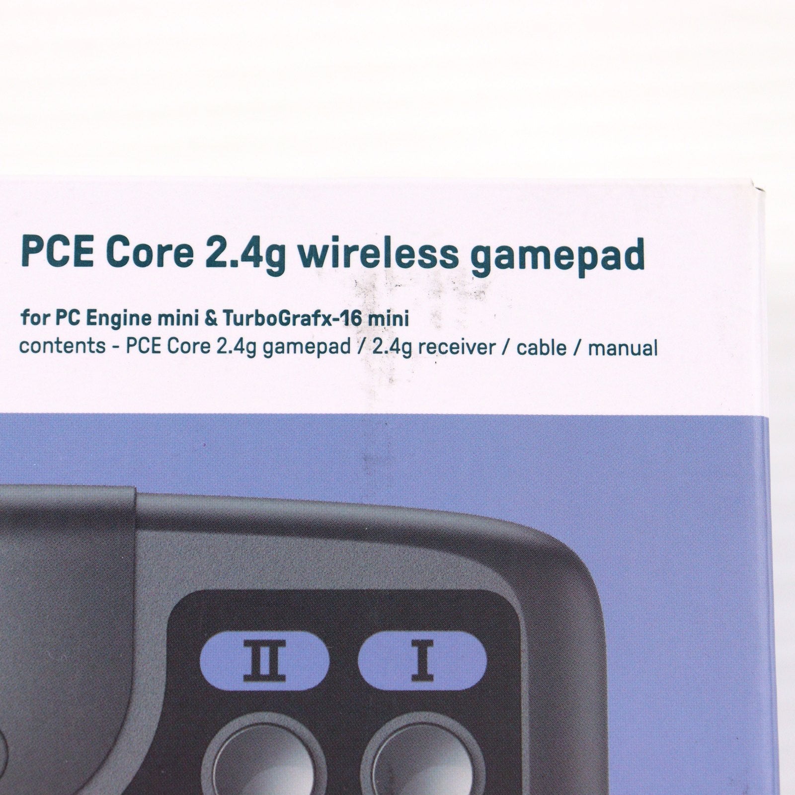 【中古即納】[ACC][PCE] 8BitDo PCE 2.4G Wireless Gamepad(ワイヤレスゲームパッド) PCE Core Edition 8Bitdo(81FC)(20201231)