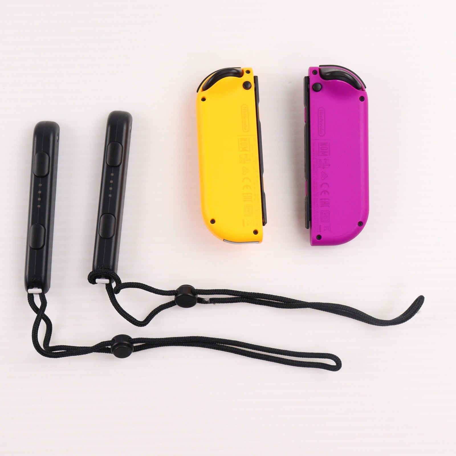 【中古即納】[ACC][Switch] Joy-Con(L) ネオンパープル/(R) ネオンオレンジ(ジョイコンL ネオンパープル/R ネオンオレンジ) 任天堂(HAC-A-JAQAA)(20191004)