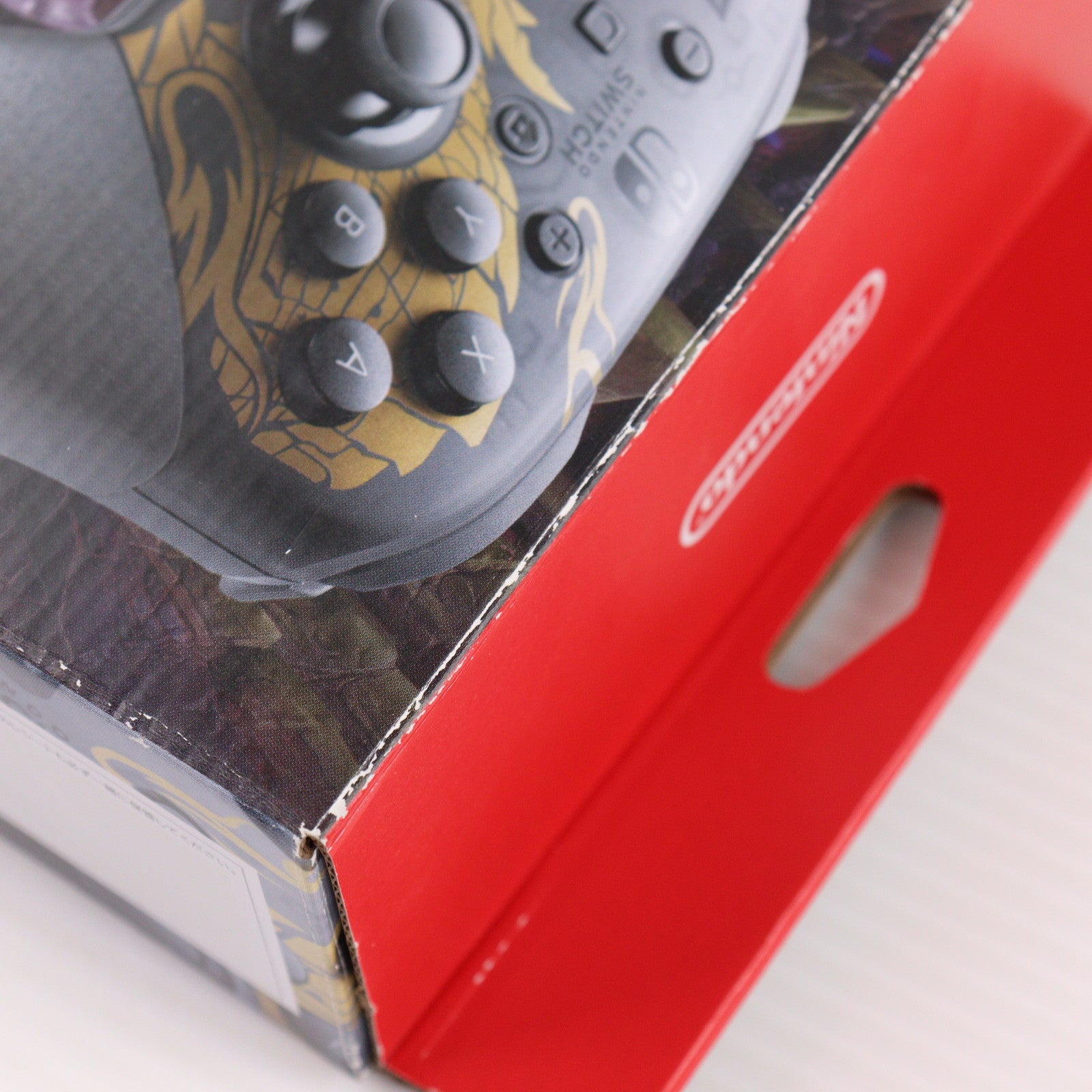 【中古即納】[ACC][Switch] Nintendo Switch Proコントローラー(ニンテンドースイッチ プロコントローラー) モンスターハンターライズエディション 任天堂(HAC-A-FSSKN)(20210326)