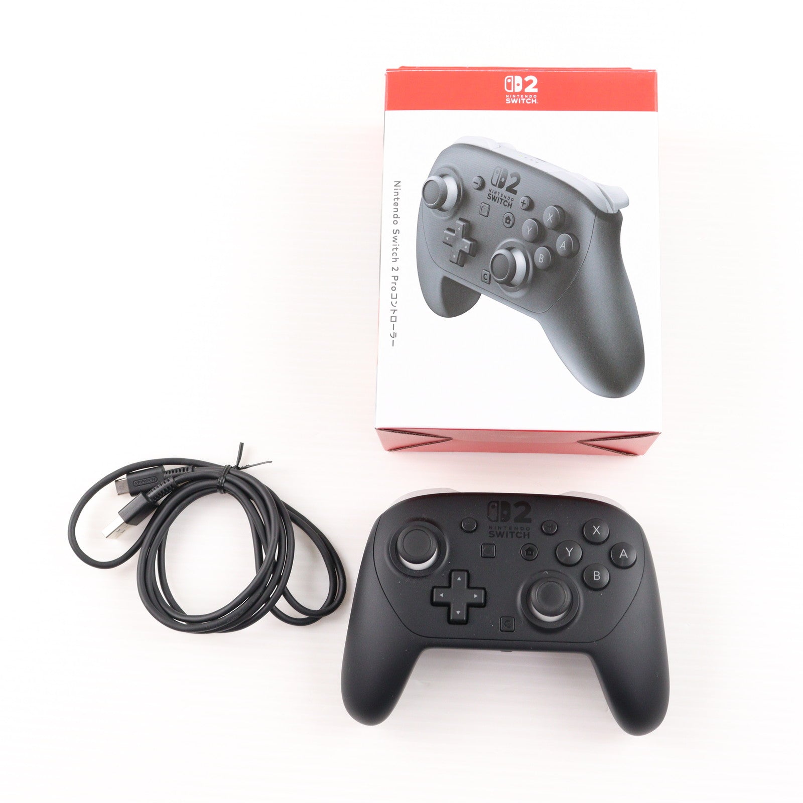 【中古即納】[ACC][Switch2] Nintendo Switch 2(ニンテンドースイッチ2) Proコントローラー 任天堂(BEE-A-FSSKA)(20250605)