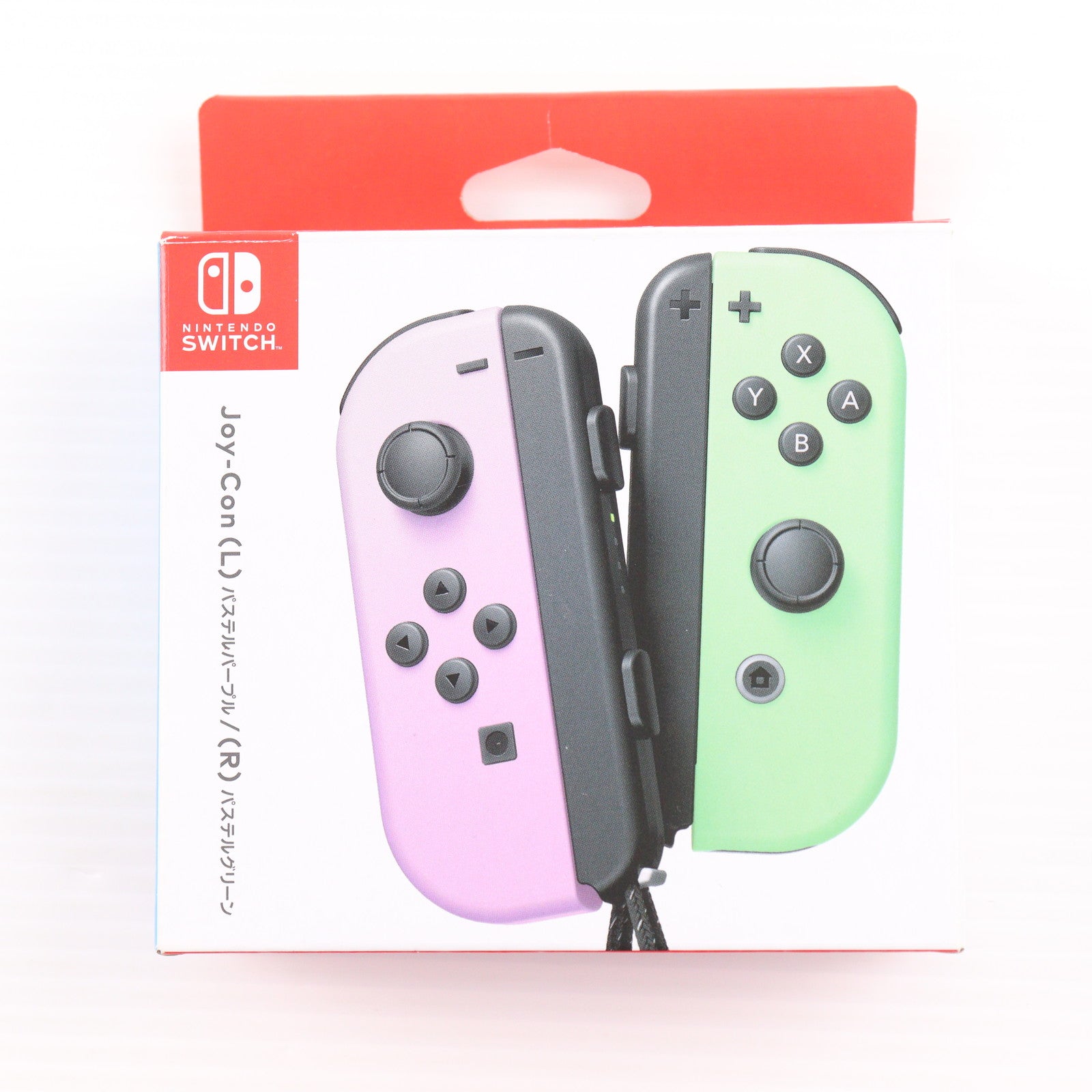 【中古即納】[ACC][Switch] Joy-Con(L) パステルパープル/(R) パステルグリーン(ジョイコンL パステルパープル/R パステルグリーン) 任天堂(HAC-A-JAWAF)(20230630)