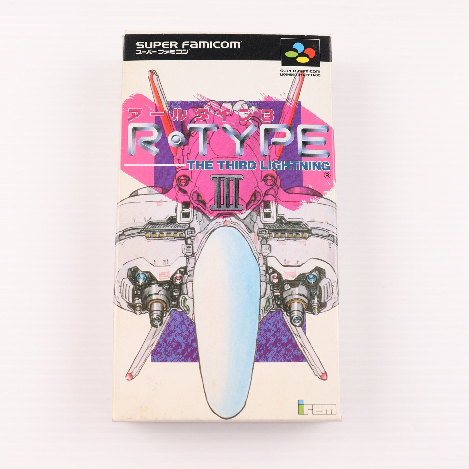 【中古即納】[SFC] R-TYPE III THE THIRD LIGHTING(アールタイプ3 ザ サード ライトニング) アイレム(19931218)