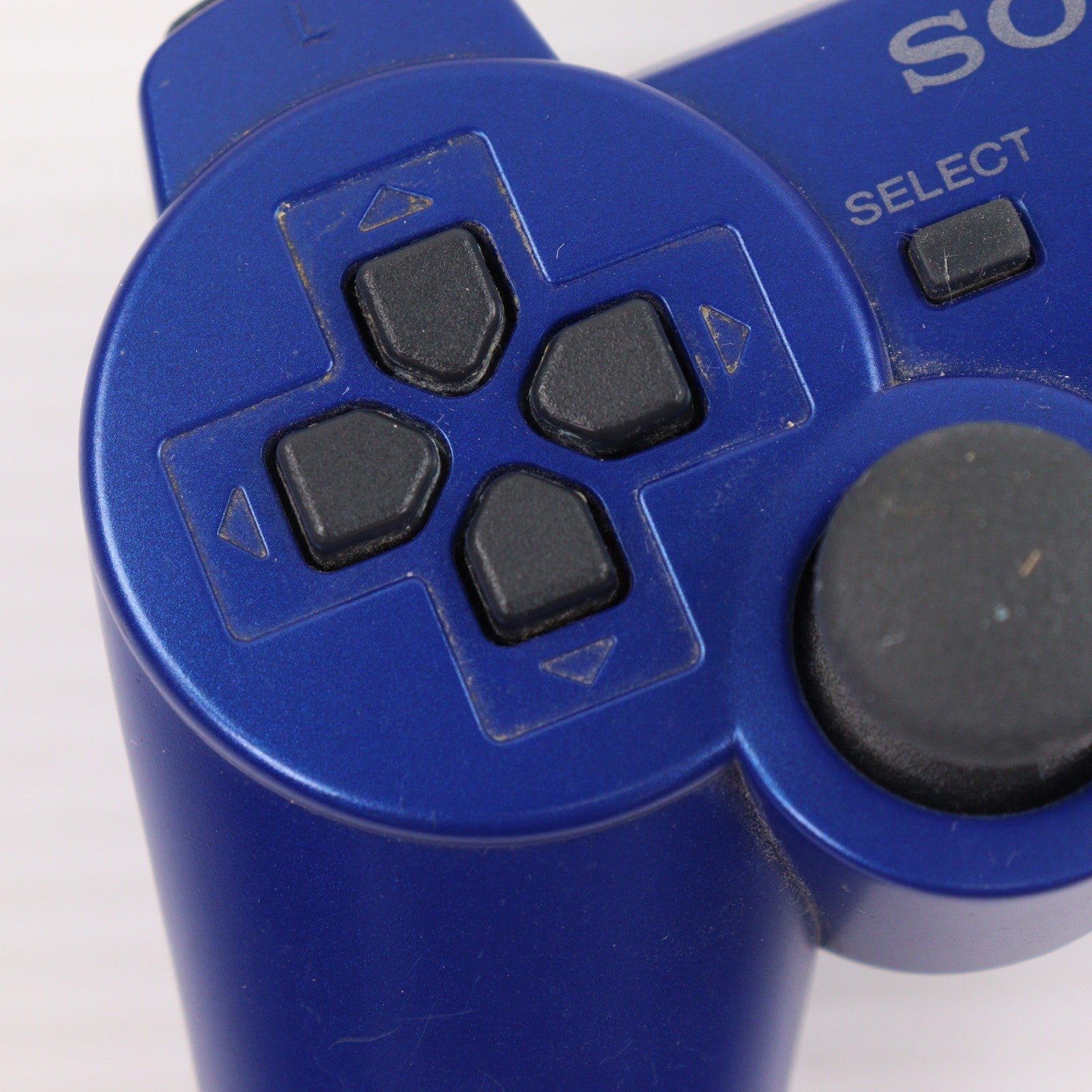 【中古即納】[ACC][PS3] ワイヤレスコントローラ(DUALSHOCK3) タイタニウム・ブルー SCE(CECH-ZC2J)(20101103)