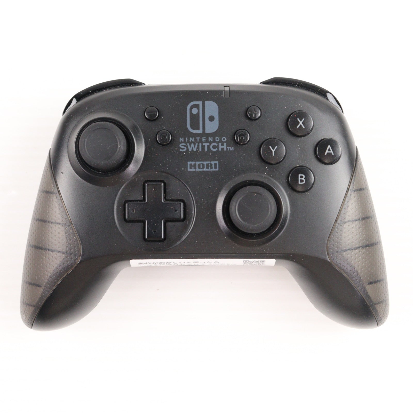 【中古即納】[ACC][Switch] ワイヤレスホリパッド for Nintendo Switch(ニンテンドースイッチ) グレー 任天堂ライセンス商品 HORI(NSW-175)(20190531)