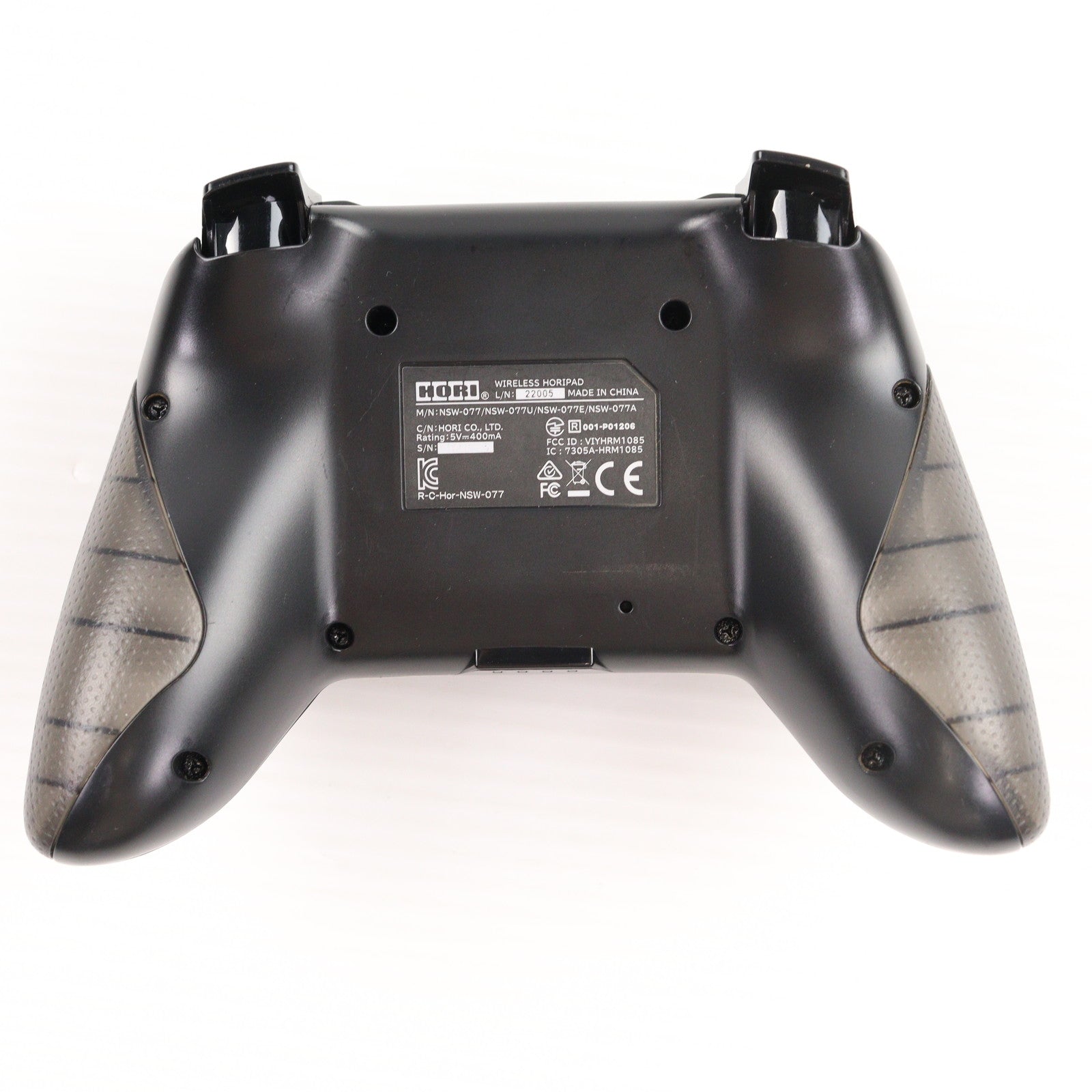 【中古即納】[ACC][Switch] ワイヤレスホリパッド for Nintendo Switch(ニンテンドースイッチ) グレー 任天堂ライセンス商品 HORI(NSW-175)(20190531)