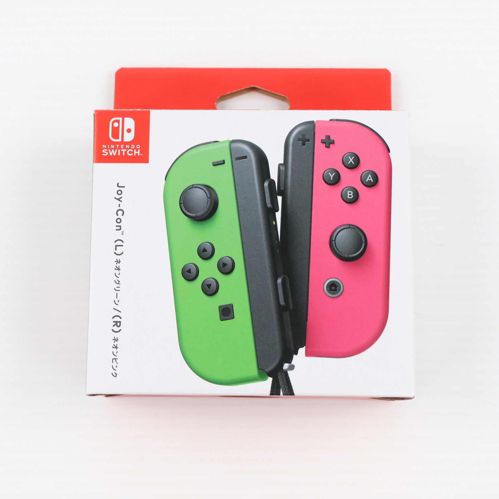 【中古即納】[ACC][Switch] Joy-Con(L) ネオングリーン/(R) ネオンピンク(ジョイコンL ネオングリーン/R ネオンピンク) 任天堂(HAC-A-JAFAA)(20170721)