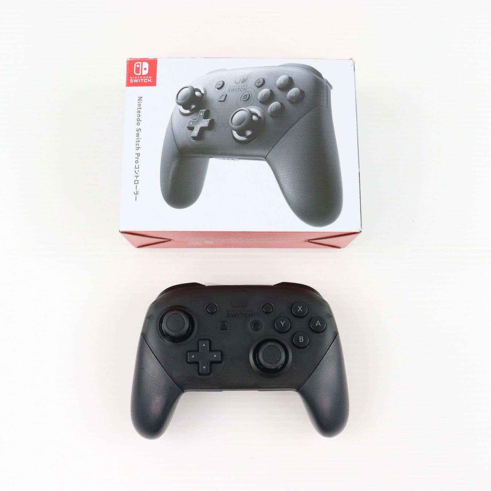 【中古即納】[ACC][Switch] (USB充電ケーブル無し) Nintendo Switch Proコントローラー(ニンテンドースイッチ プロコントローラー) 任天堂(HAC-A-FSSKA)(20170303)