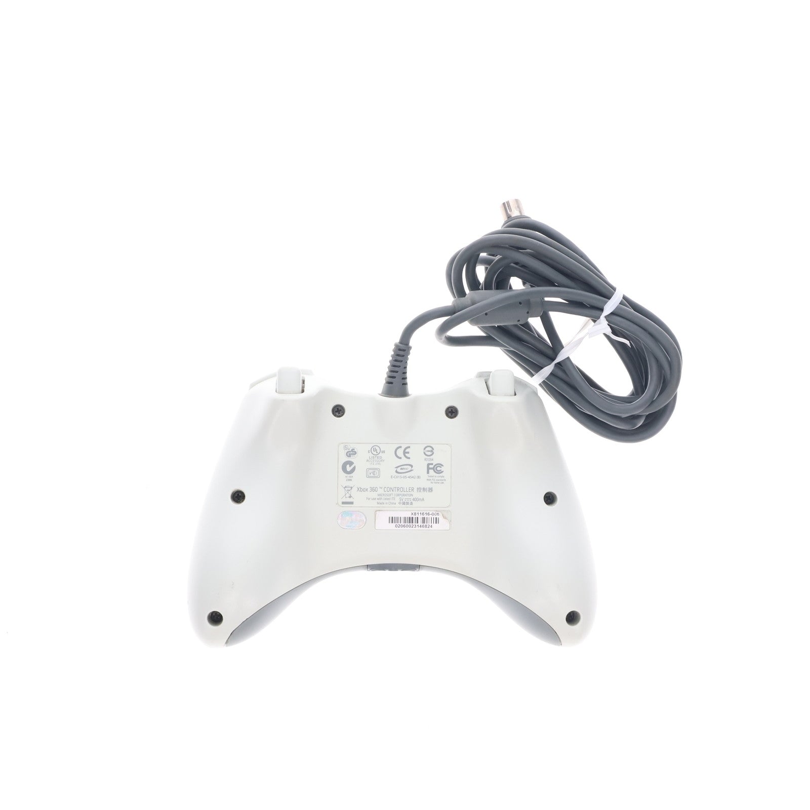 【中古即納】[ACC][Xbox360] Xbox 360 コントローラー ホワイト 日本マイクロソフト(B4G-00003)(20051210)
