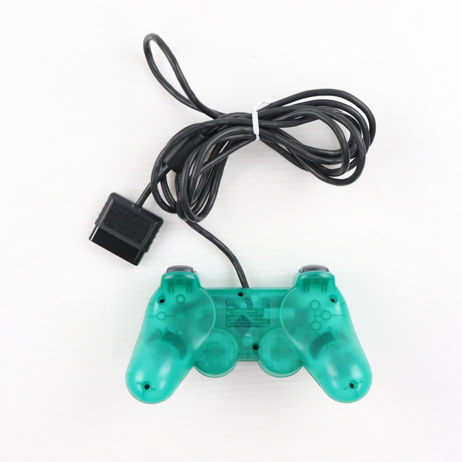 【中古即納】[ACC][PS2] アナログコントローラ DUALSHOCK2(デュアルショック2) エメラルド SCE(SCPH-10010G)(20020627)