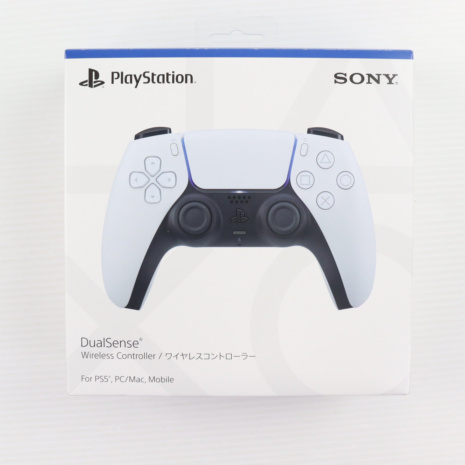 【中古即納】[ACC][PS5] DualSense(デュアルセンス) ワイヤレスコントローラー SIE(CFI-ZCT1J)(20201112)