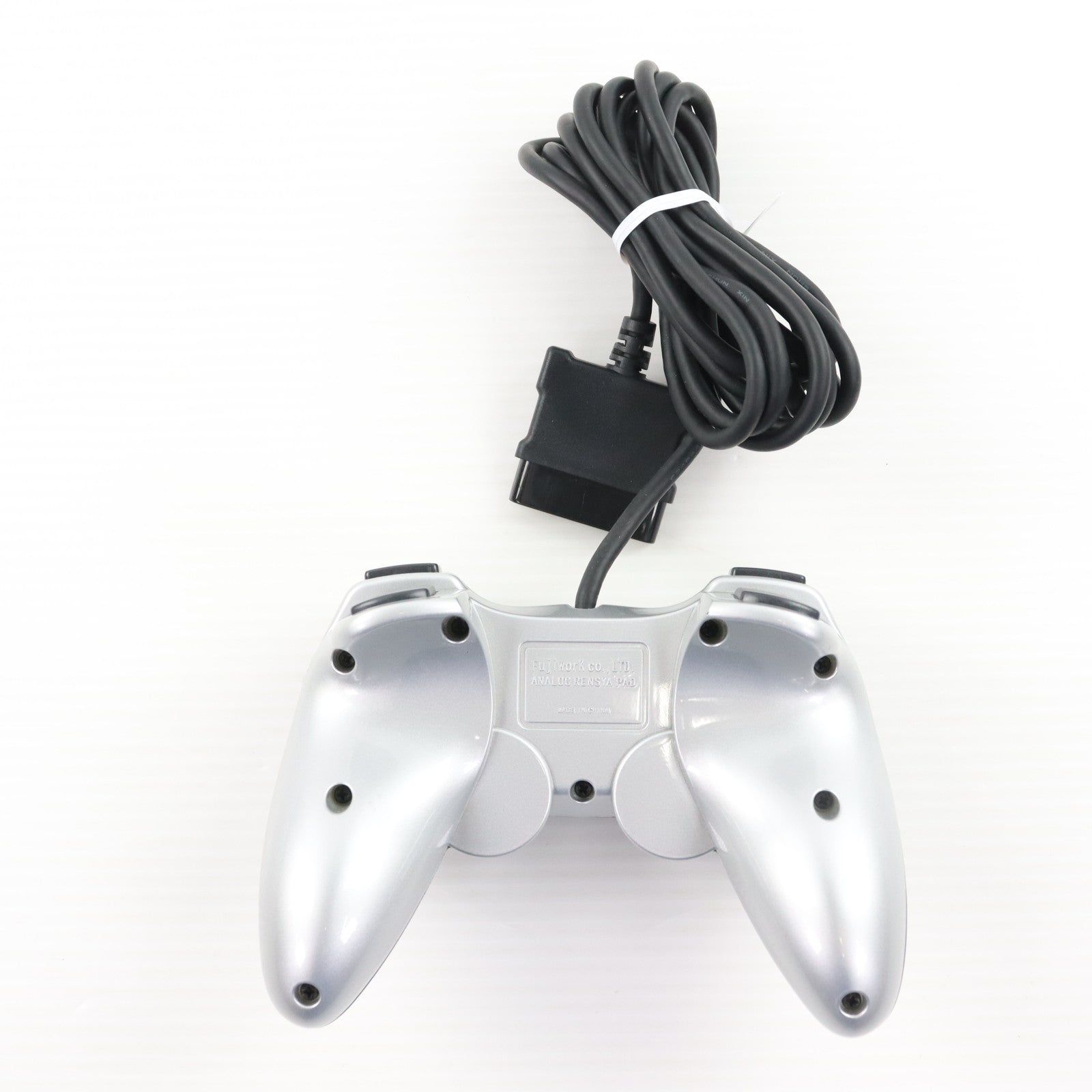 【中古即納】[ACC][PS2] PlayStation2対応(プレイステーション2対応) アナログ連射コントローラ「極」 シルバー ソニーライセンス商品 フジワーク(PXKCR-S)(20050916)