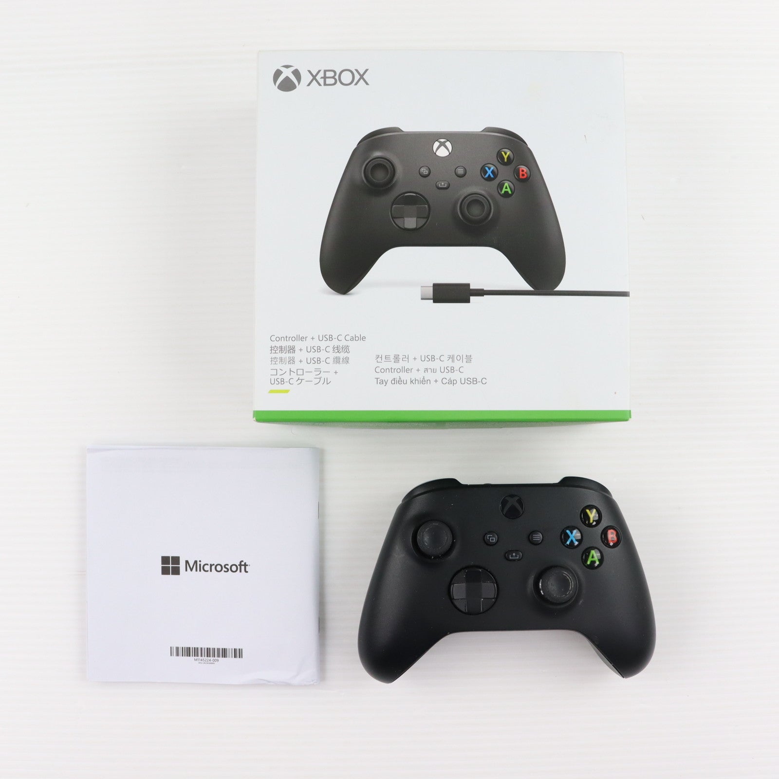【中古即納】[ACC][XboxX/S] X BOX コントローラー+USB-Cケーブル 日本マイクロソフト(1V8-00005)(20201110)