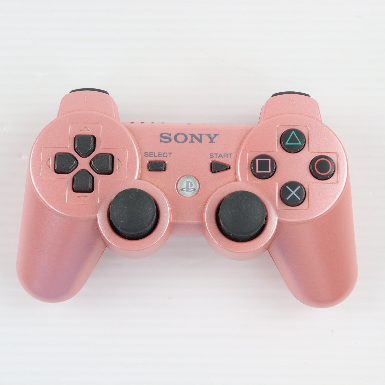 【中古即納】[ACC][PS3] DUALSHOCK 3(デュアルショック3) ワイヤレスコントローラー キャンディー・ピンク SCE(CECH-ZC2JCP)(20101118)