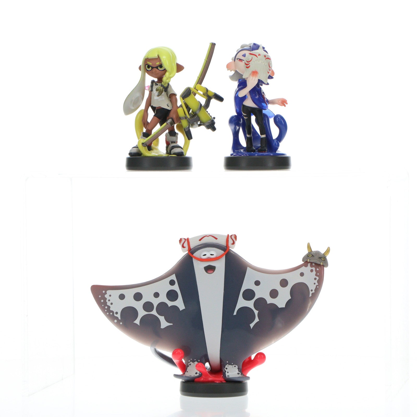【中古即納】[ACC][Switch] amiibo(アミーボ) すりみ連合セット[フウカ/ウツホ/マンタロー](スプラトゥーンシリーズ) 任天堂(NVL-E-AE3G)(20231117)