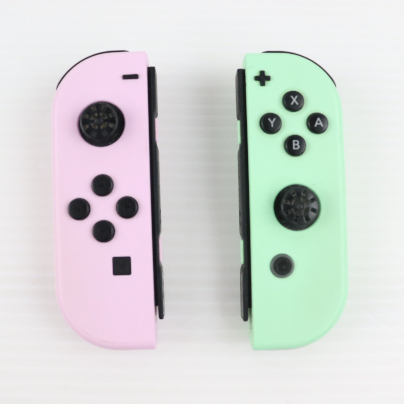 【中古即納】[ACC][Switch] Joy-Con(L) パステルパープル/(R) パステルグリーン(ジョイコンL パステルパープル/R パステルグリーン) 任天堂(HAC-A-JAWAF)(20230630)