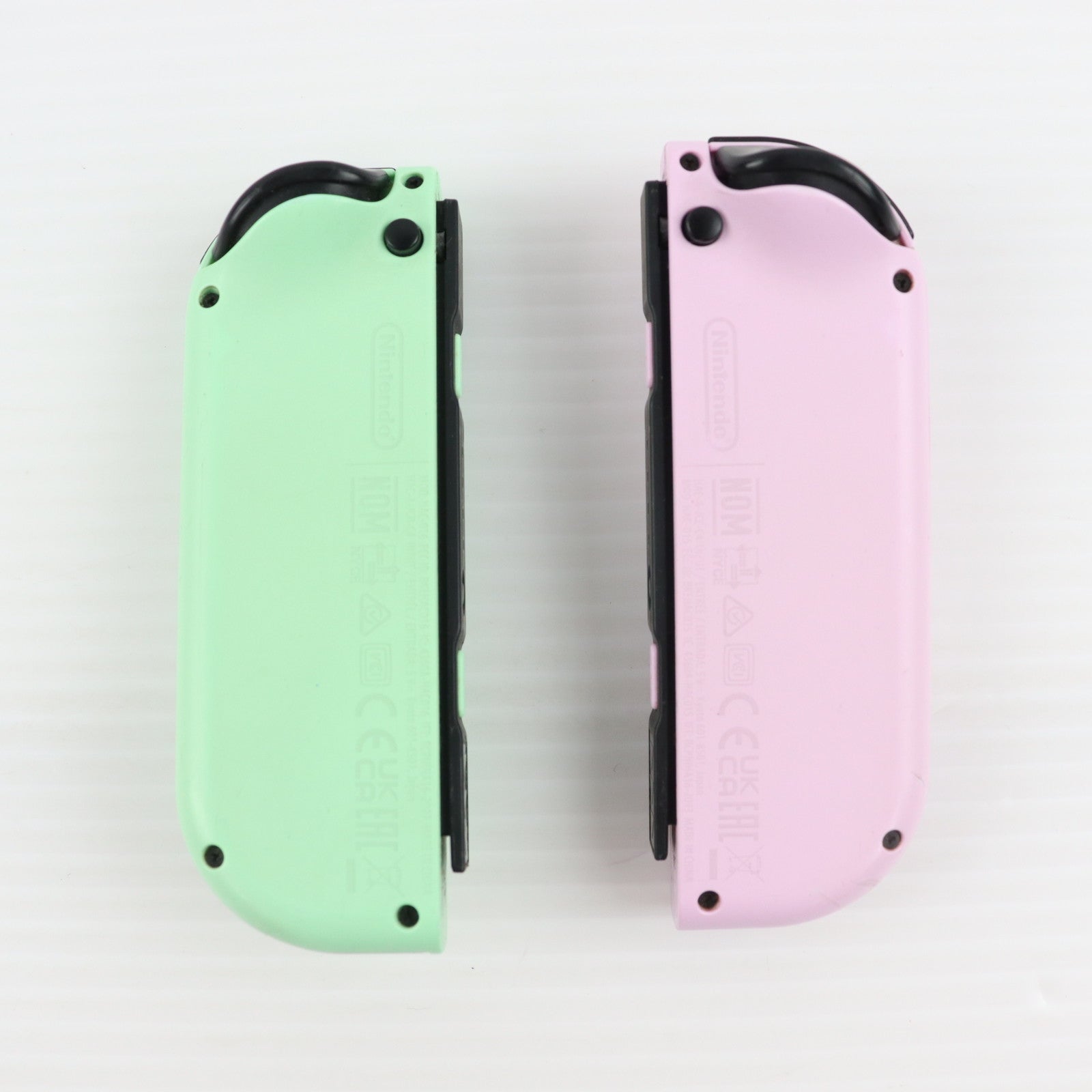 【中古即納】[ACC][Switch] Joy-Con(L) パステルパープル/(R) パステルグリーン(ジョイコンL パステルパープル/R パステルグリーン) 任天堂(HAC-A-JAWAF)(20230630)