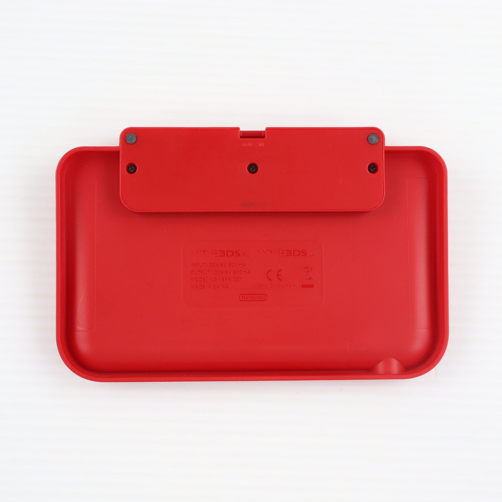 【中古即納】[ACC][3DS] クラブニンテンドー限定景品 ニンテンドー3DS LL専用 カラー充電台(レッド) 任天堂(SPR-007)(20130328)