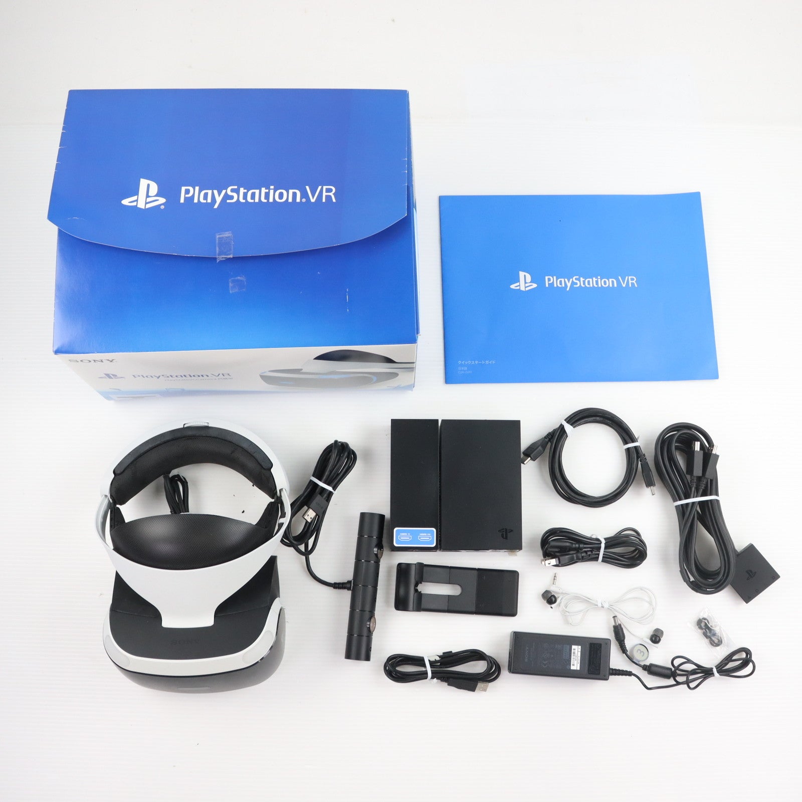 【中古即納】[ACC][PS4] PlayStation VR(プレイステーションVR) PlayStation Camera同梱版 SIE(CUHJ-16001)(20161013)