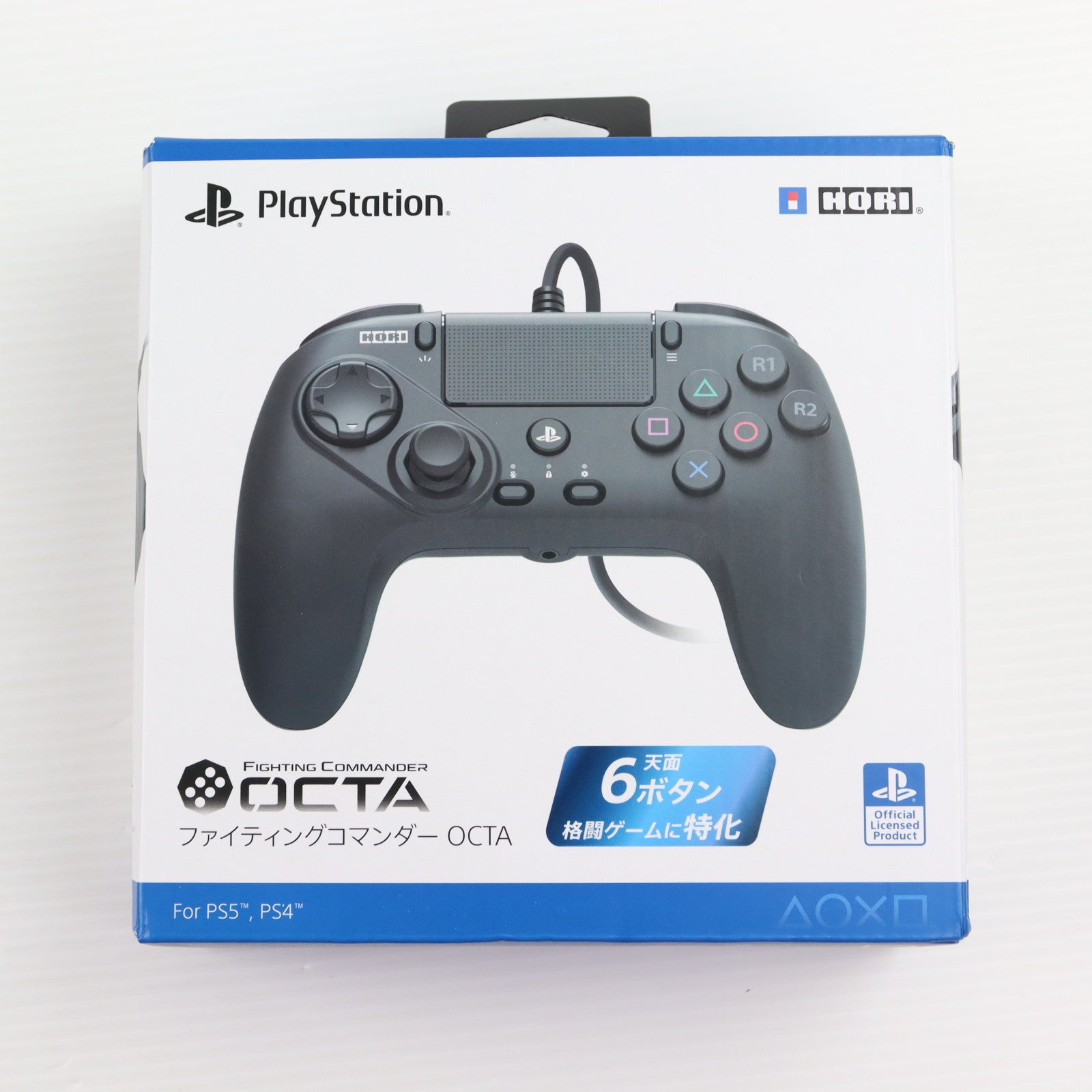 【中古即納】[ACC][PS5] ファイティングコマンダーOCTA for PlayStation5/PlayStation4/PC HORI(SPF-023)(20220630)