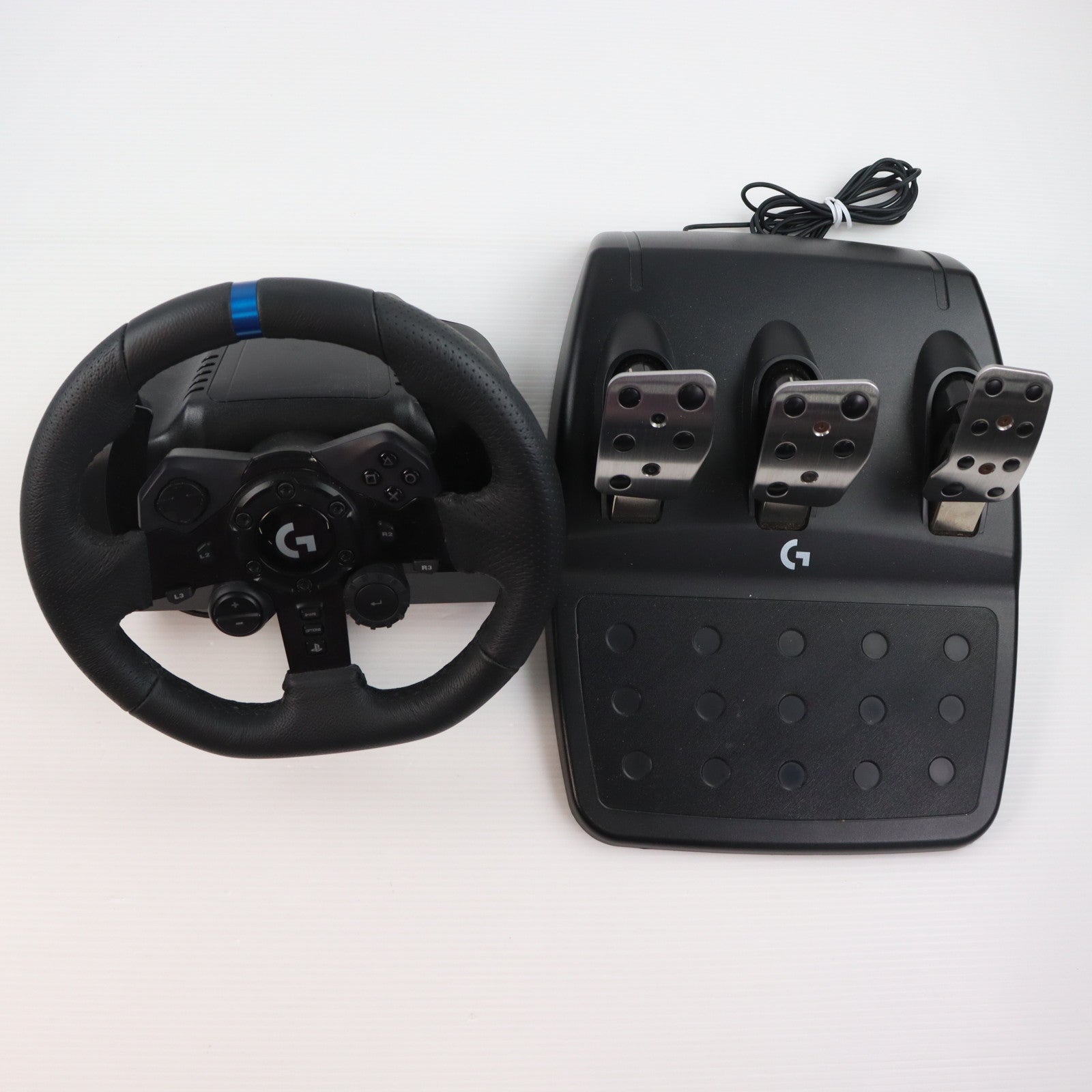 【中古即納】[ACC][PS5] Amazon.co.jp限定 G923d Racing Wheel & Pedal(G923d レーシングホイール&ペダル) ソニーライセンス商品 Logicool(ロジクール)(G923d)(20220930)