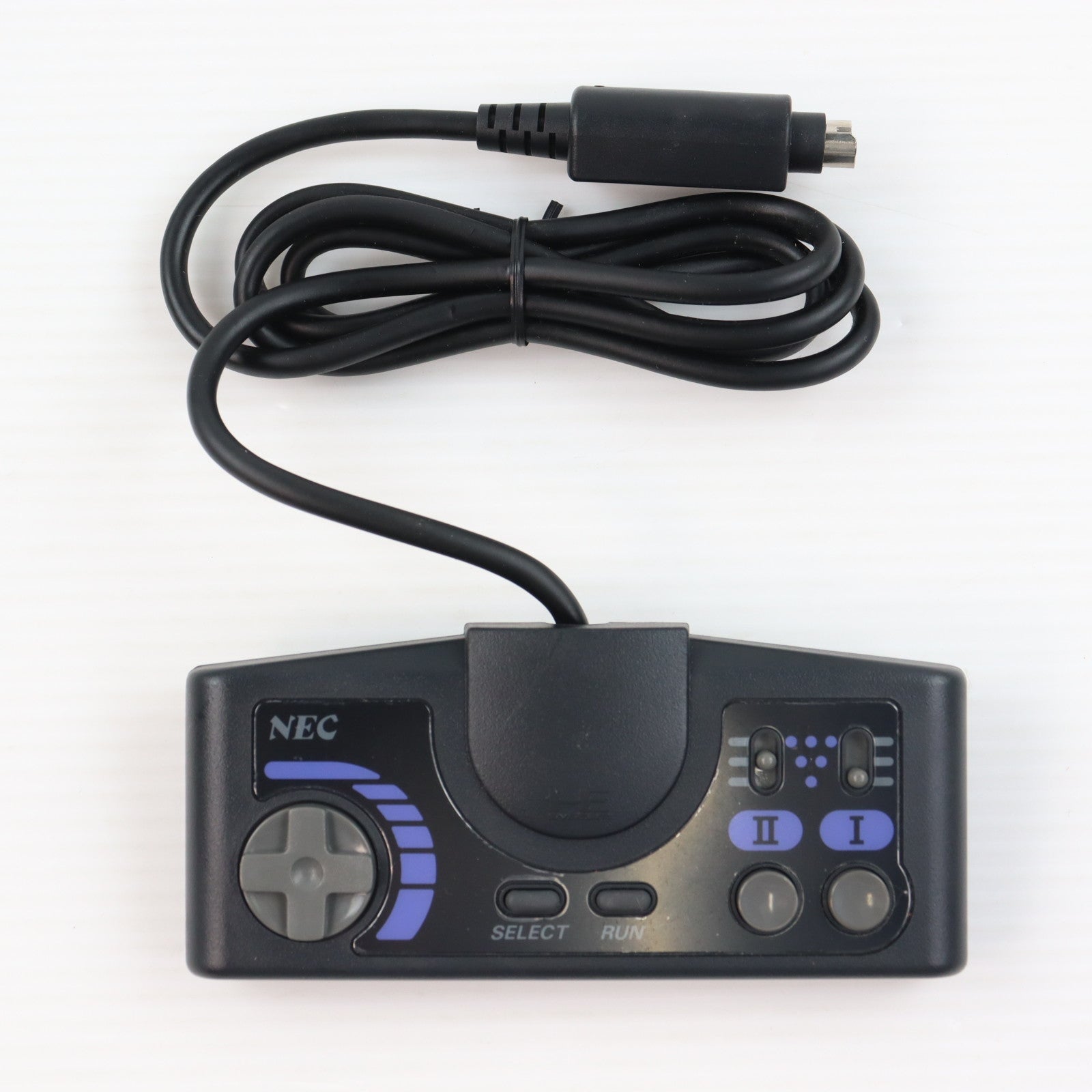 【中古即納】[ACC][PCE] PCエンジン専用 ターボパッド(ブラック) NECホームエレクトロニクス(PI-PD6)(19891208)