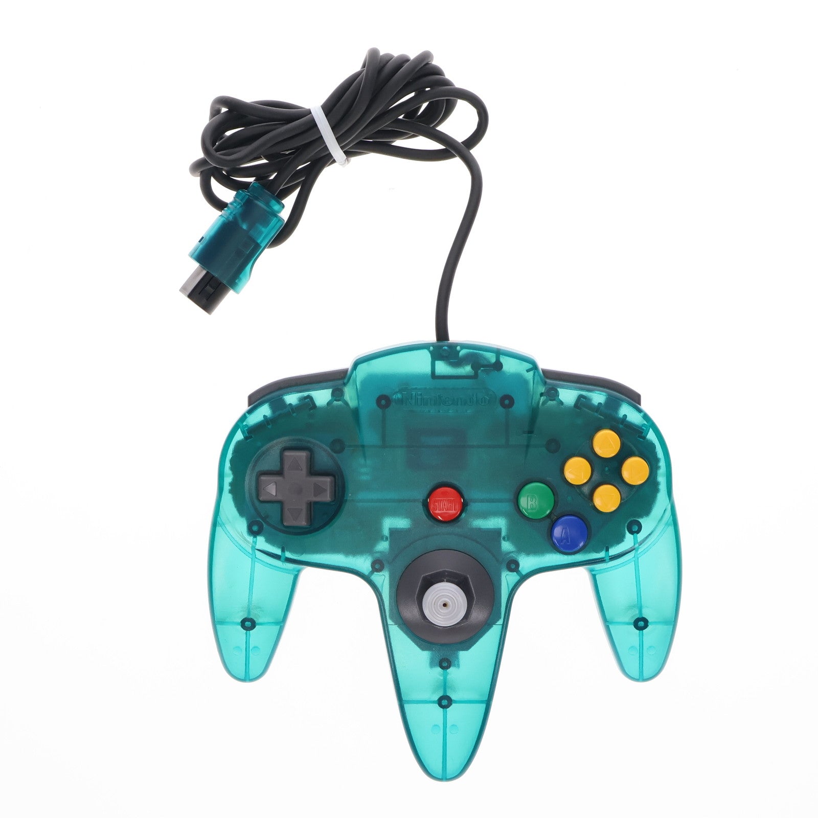 【中古即納】[ACC][N64] コントローラーブロス クリアブルー(N64用) 任天堂(NUS-005)(20000118)