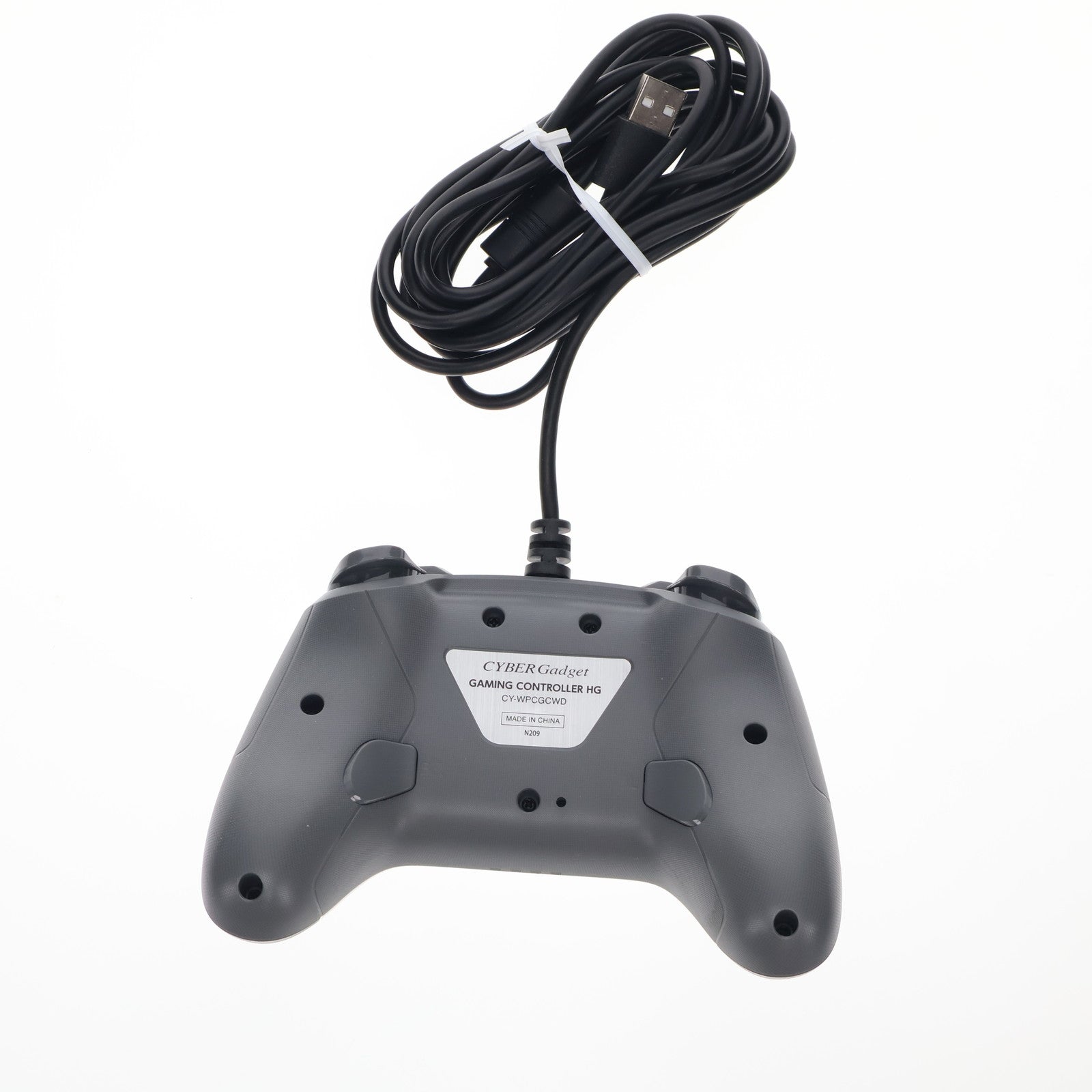 【中古即納】[ACC][Switch2] CYBER・ゲーミングコントローラー HG 有線タイプ ホワイト サイバーガジェット(CY-WPCGCWD-WH)(20230303)