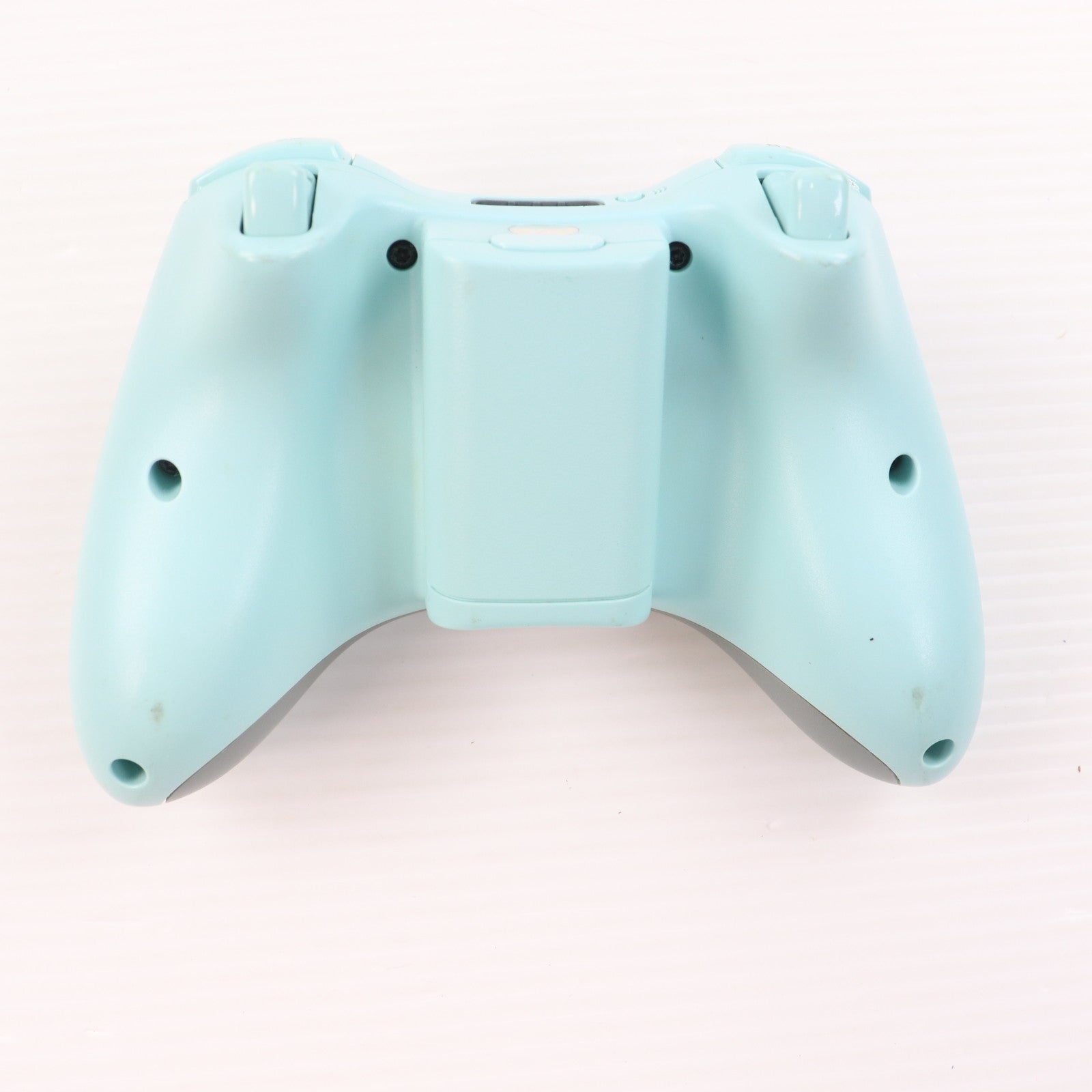 【中古即納】[ACC][Xbox360] Xbox360 ワイヤレスコントローラー ライトブルー マイクロソフト(B4F-00048)(20071101)