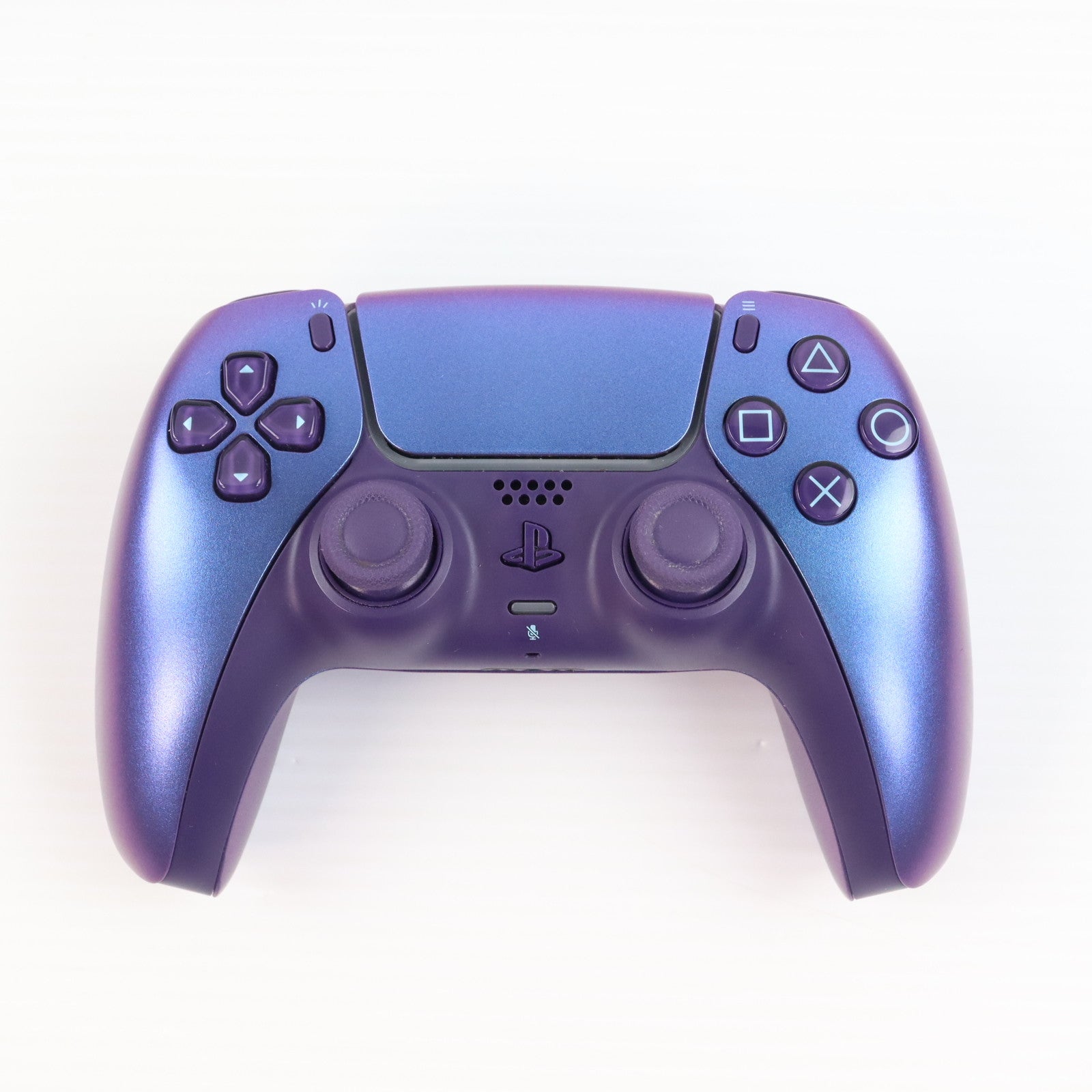 【中古即納】[ACC][PS5] DualSense(デュアルセンス) ワイヤレスコントローラー クロマ インディゴ SIE(CFI-ZCT1J11)(20241107)