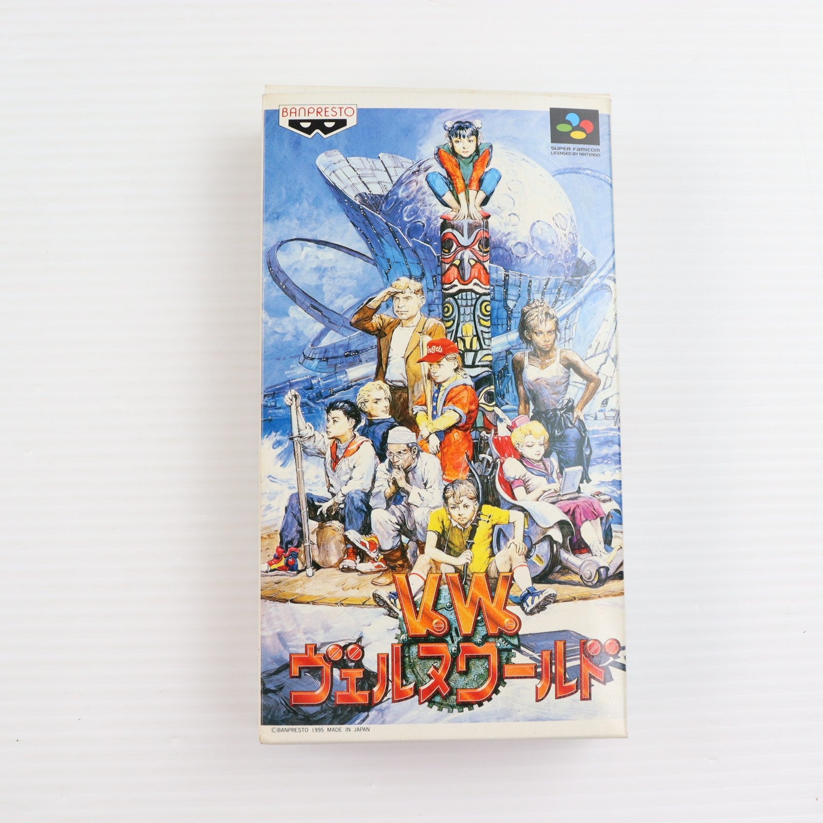 【中古即納】[SFC] ヴェルヌワールド バンプレスト(19950929)