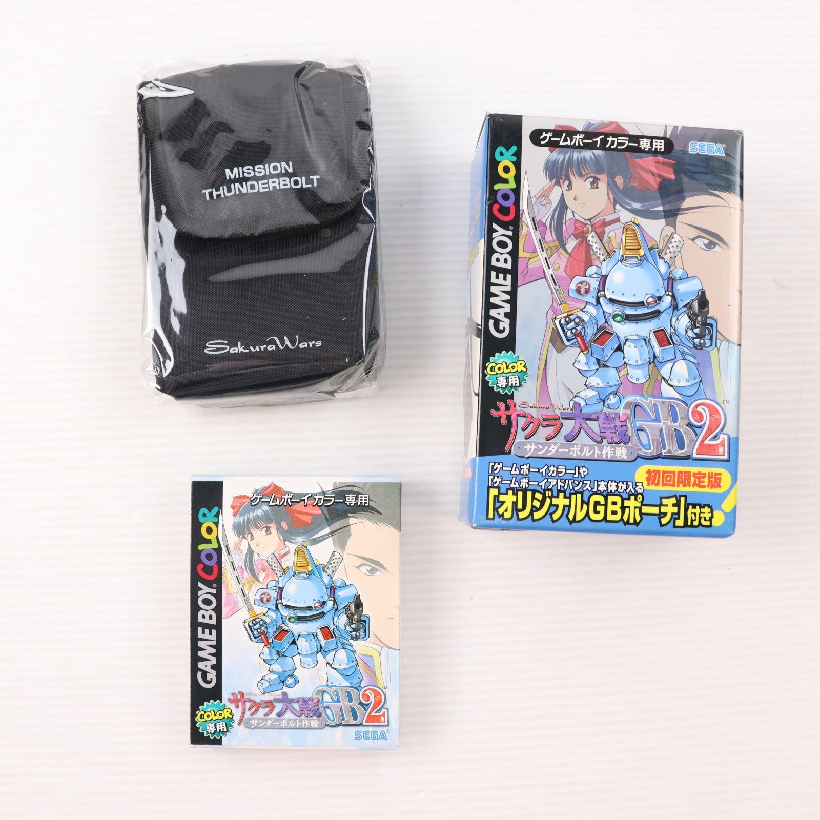 【中古即納】[GBC] サクラ大戦GB2 サンダーボルト作戦 初回限定版 セガ(20011206)