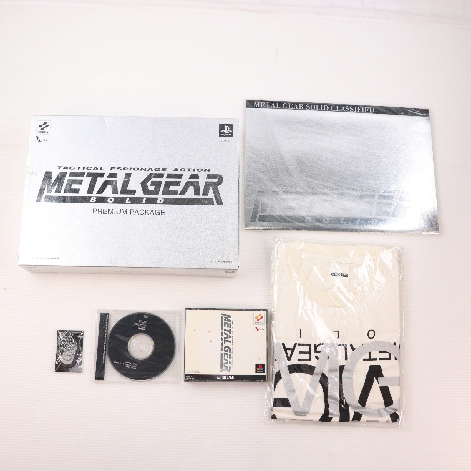 【中古即納】[PS] METAL GEAR SOLID PREMIUM PACKAGE(メタルギアソリッド プレミアムパッケージ)(限定版) コナミデジタルエンタテインメント(19980903)