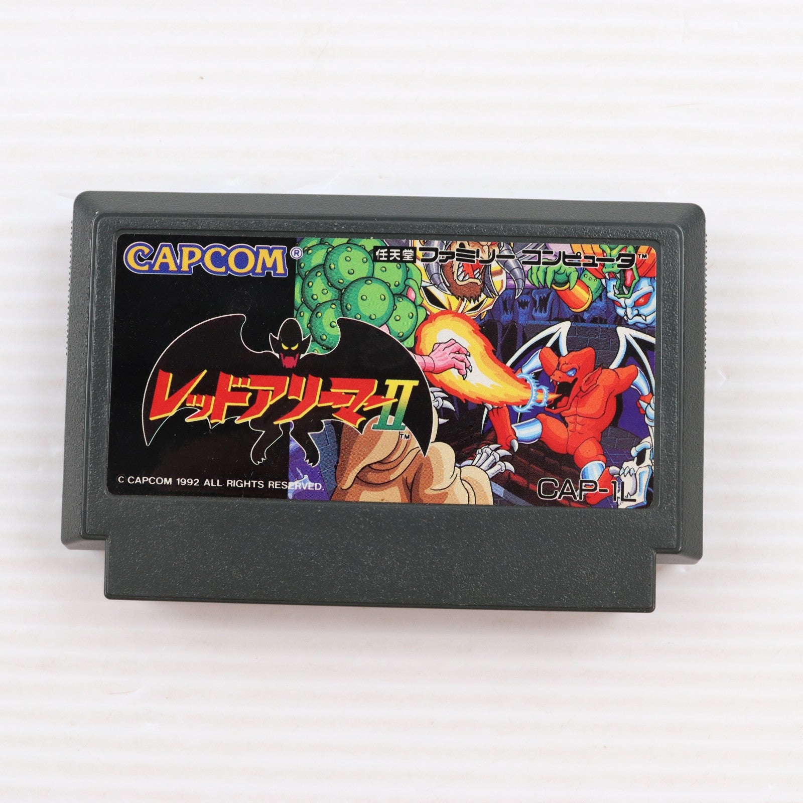【中古即納】[FC] レッドアリーマーII(Gargoyle's Quest 2) カプコン(19920717)