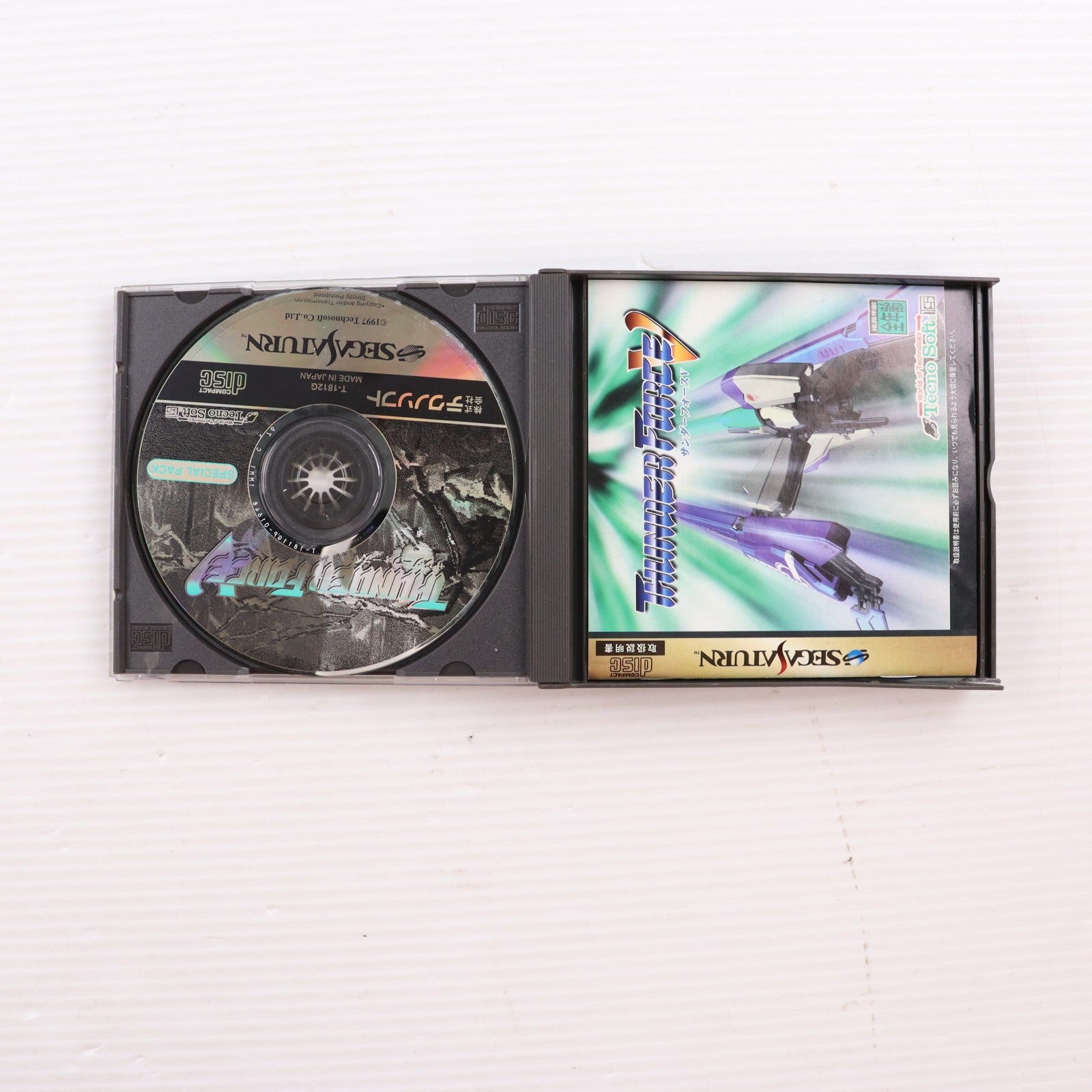 【中古即納】[SS] Thunder Force V SPECIAL PACK(サンダーフォース5 スペシャルパック)(限定版) テクノソフト(19970711)