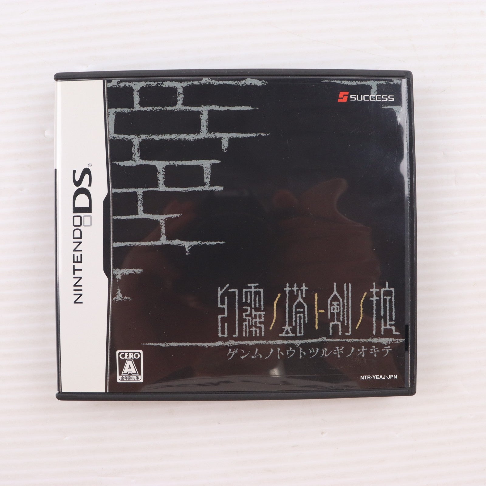 【中古即納】[NDS] 幻霧ノ塔ト剣ノ掟(げんむのとうとつるぎのおきて) サクセス(20080522)