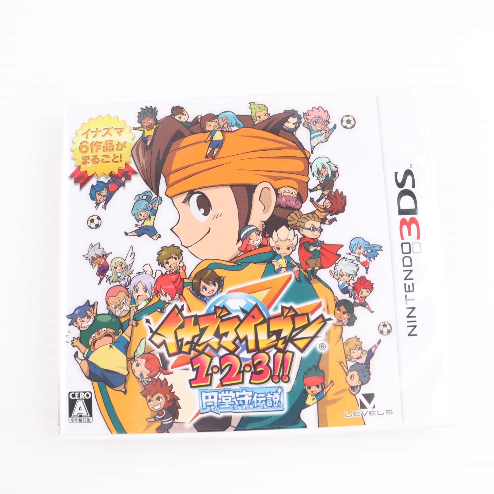 【中古即納】[3DS] イナズマイレブン 1・2・3!!円堂守伝説 レベルファイブ(20121227)