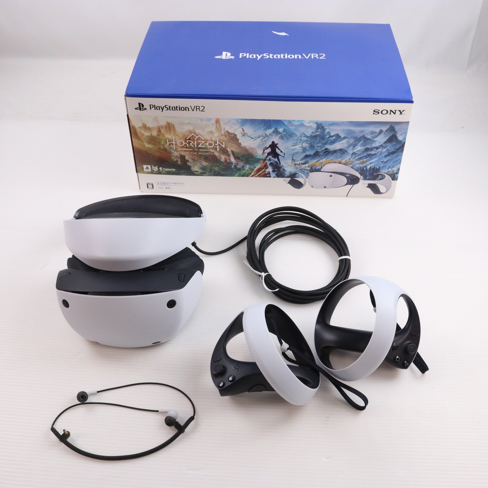 【中古即納】[ACC][PS5] PlayStation VR2(プレイステーションVR2) Horizon Call of the Mountain(ホライゾン コール・オブ・ザ・マウンテン) 同梱版 SIE(CFIJ-17001)(20230222)