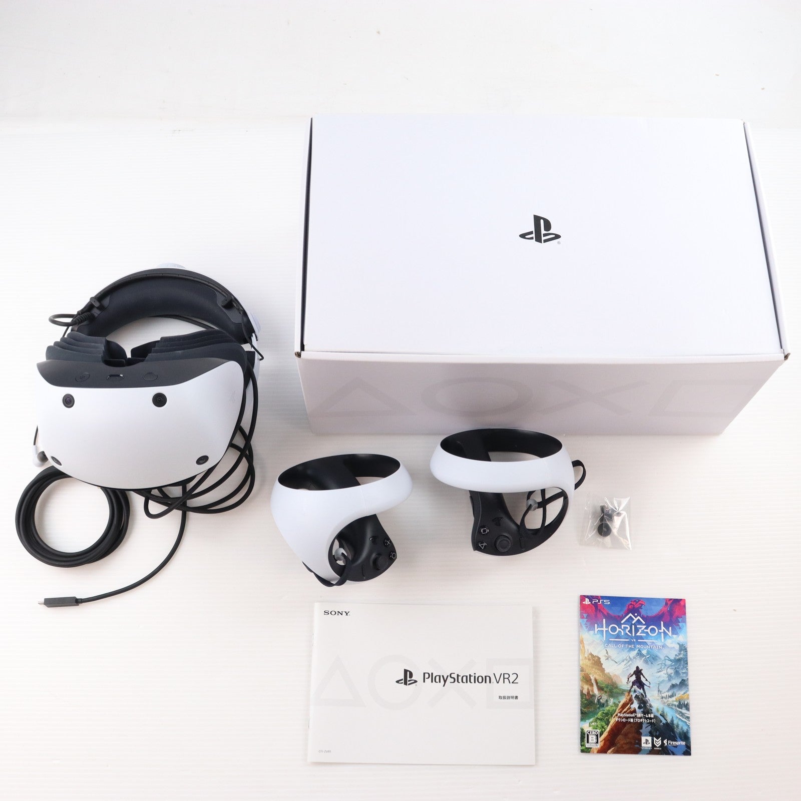 【中古即納】[ACC][PS5] PlayStation VR2(プレイステーションVR2) Horizon Call of the Mountain(ホライゾン コール・オブ・ザ・マウンテン) 同梱版 SIE(CFIJ-17001)(20230222)