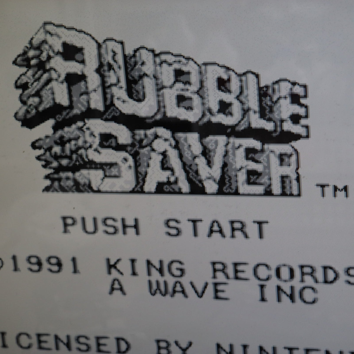 【中古即納】[GB] ラブルセイバー(RUBBLE SAVER) キングレコード(19910517)