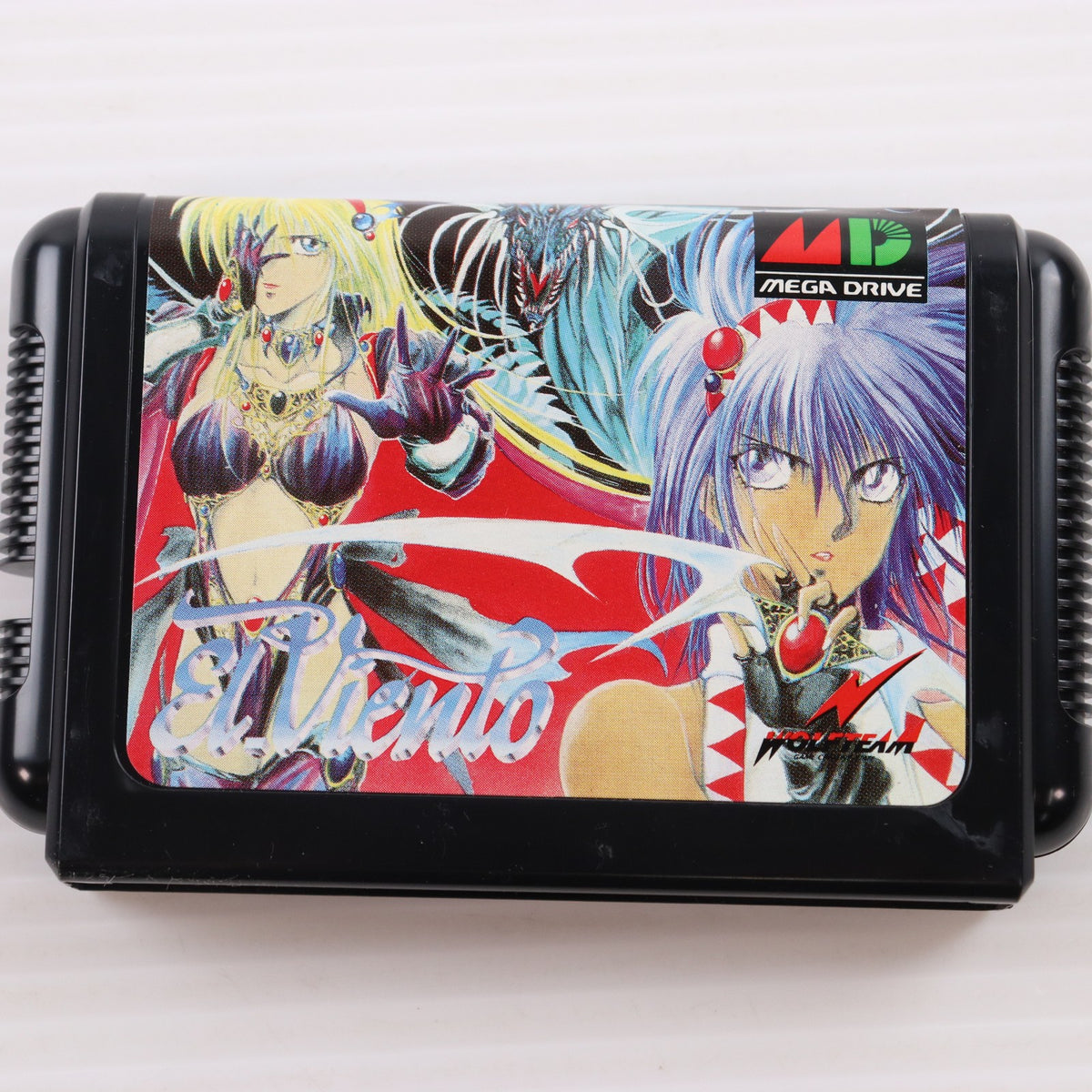 【中古即納】[MD] エル・ヴィエント(カートリッジ) ウルフチーム(19910920)