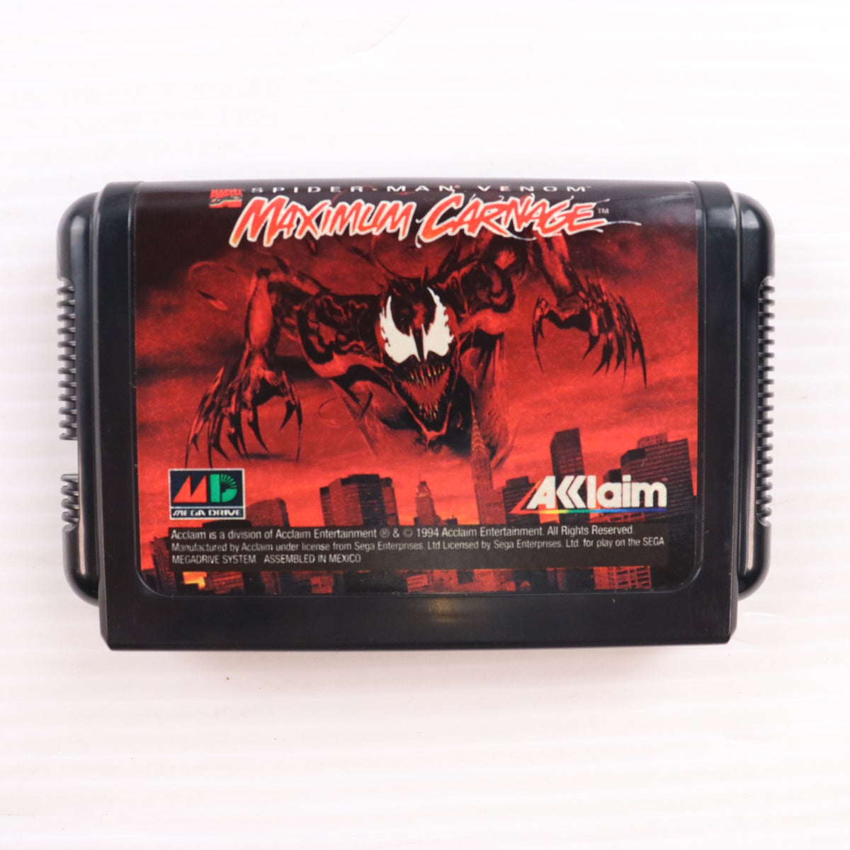 【中古即納】[MD] マキシマムカーネイジ(カートリッジ) アクレイム(19901221)