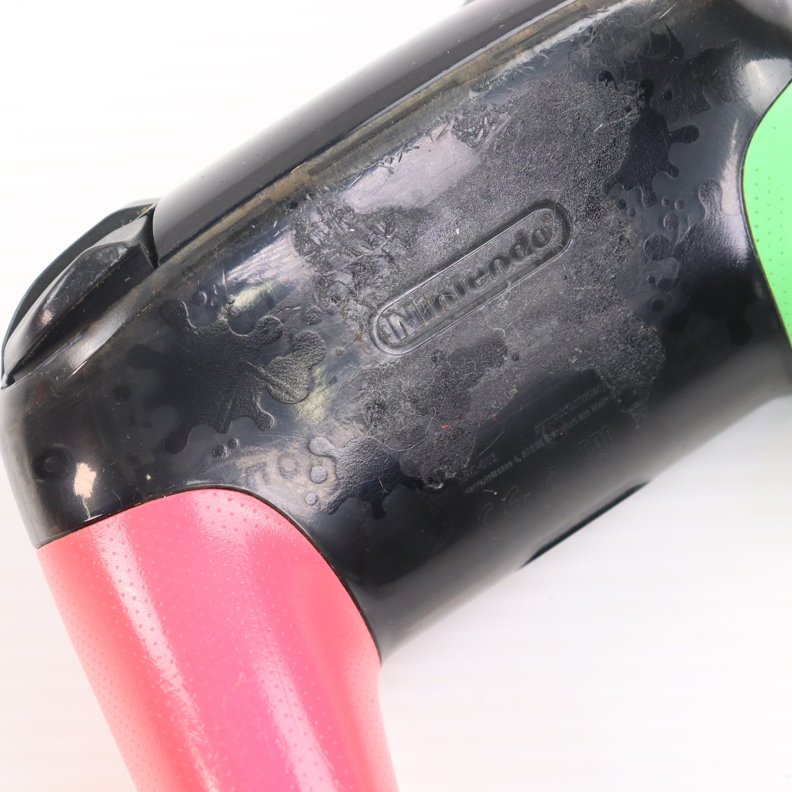 【中古即納】[ACC][Switch] (USB充電ケーブル無し)Nintendo Switch Proコントローラー(ニンテンドースイッチ プロコントローラー) スプラトゥーン2エディション 任天堂(HAC-A-FSSKB)(20170721)