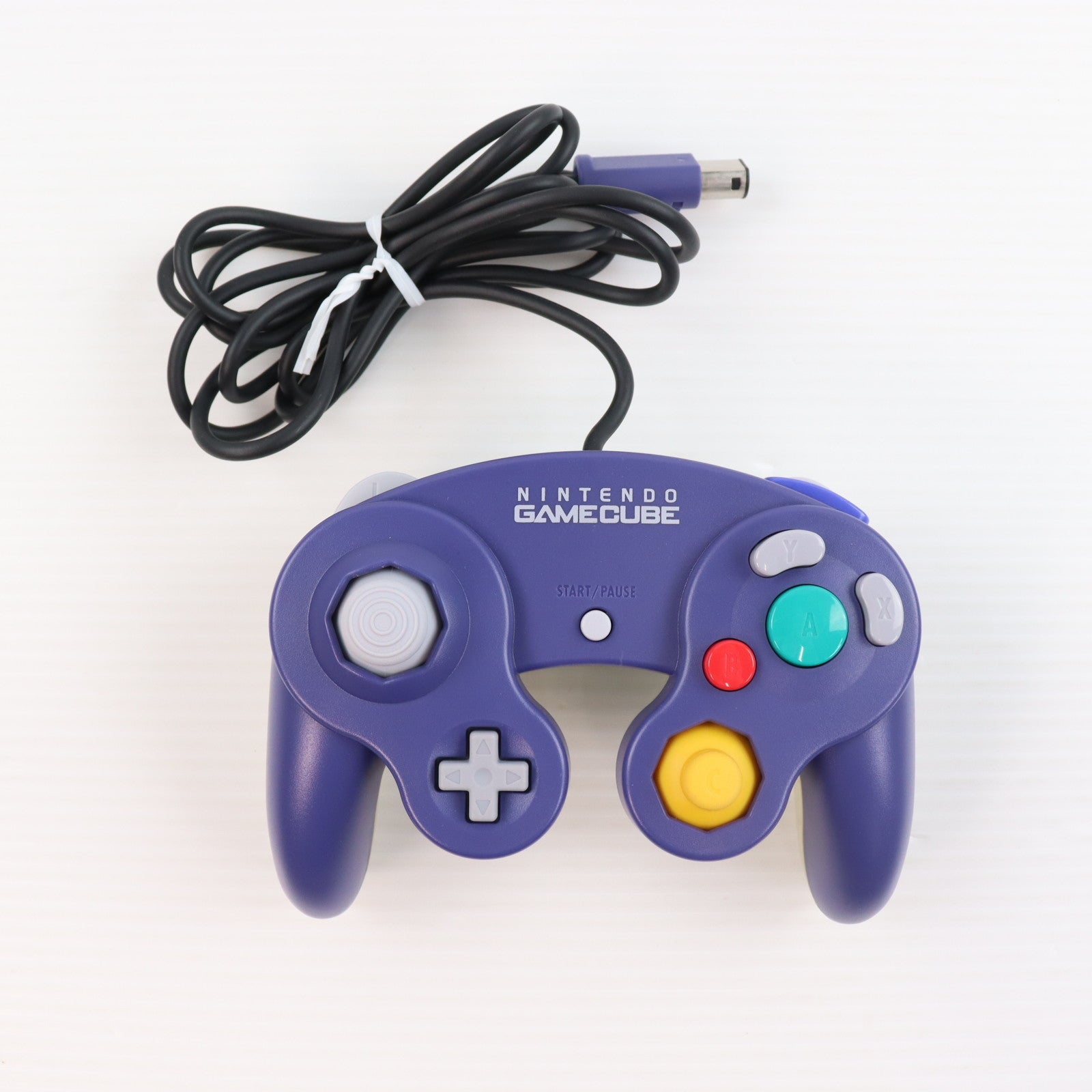 【中古即納】[ACC][GC] ニンテンドー ゲームキューブ コントローラ バイオレット&クリア 任天堂(DOL-003)(20011121)